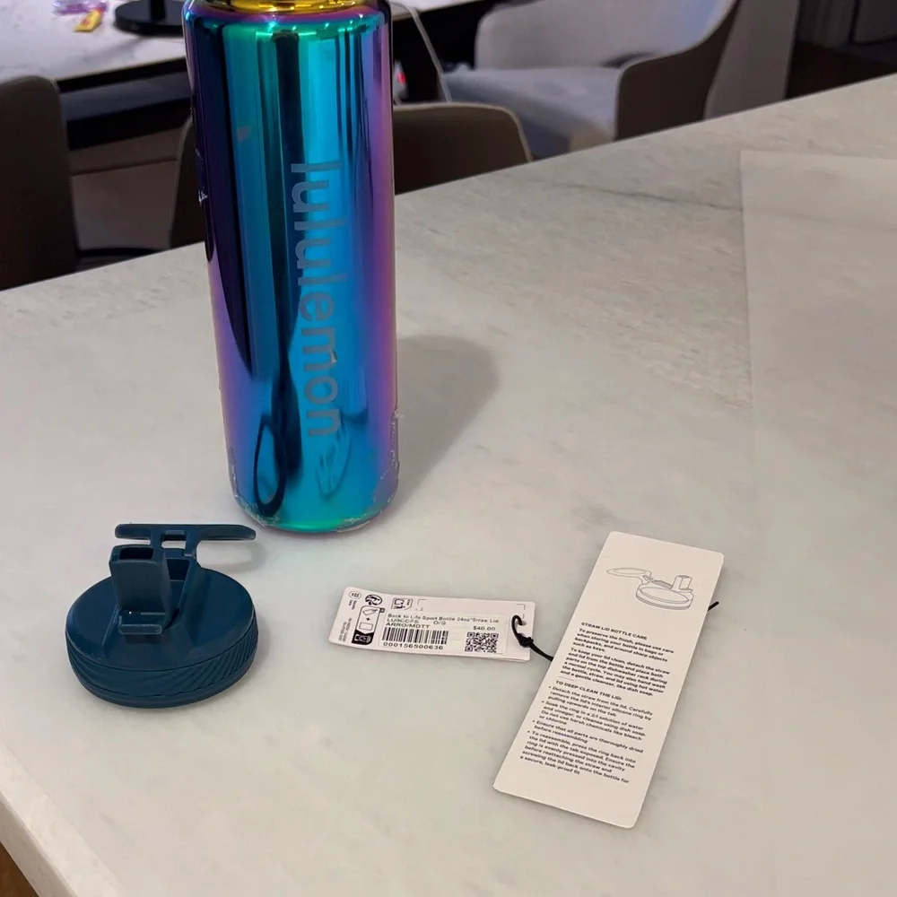 Lululemon Back to Life Iridescent 24oz Water Bottle